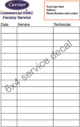 Picture of Service Decal